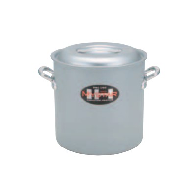 業務用マイスターIH 寸胴鍋 45cm 北陸アルミニウム プロマイスターIH 半寸胴鍋 45cm（46．0L） 国産