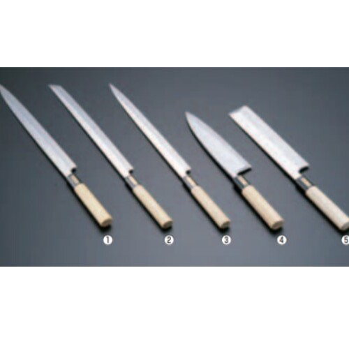 SA佐文 蛸引 木製サヤ付 24cm SA佐文 青鋼 蛸引 24cm 業務用包丁和包丁ナイフ和食包丁