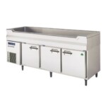 舟型シンク付ヨコ型冷蔵庫 LNC-120RM-SC 大阪市での引取限定 フクシマガリレイ 新品：3年保証付き フクシマガリレイ 舟形