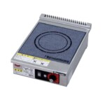 MIH-02HC マルゼン IHクリーンコンロ卓上型 標準プレート | 厨房ベース